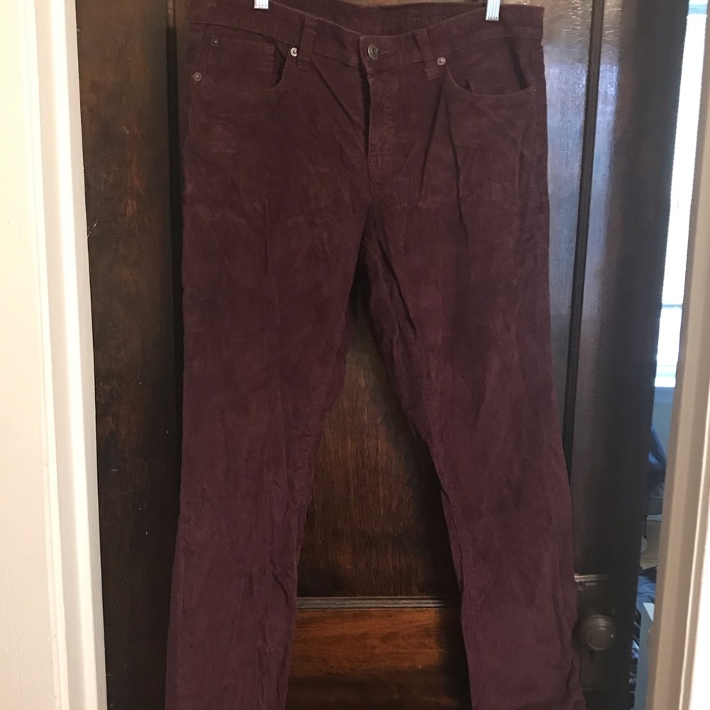12/31R Gap Premium Skinny crushed corduroy pants